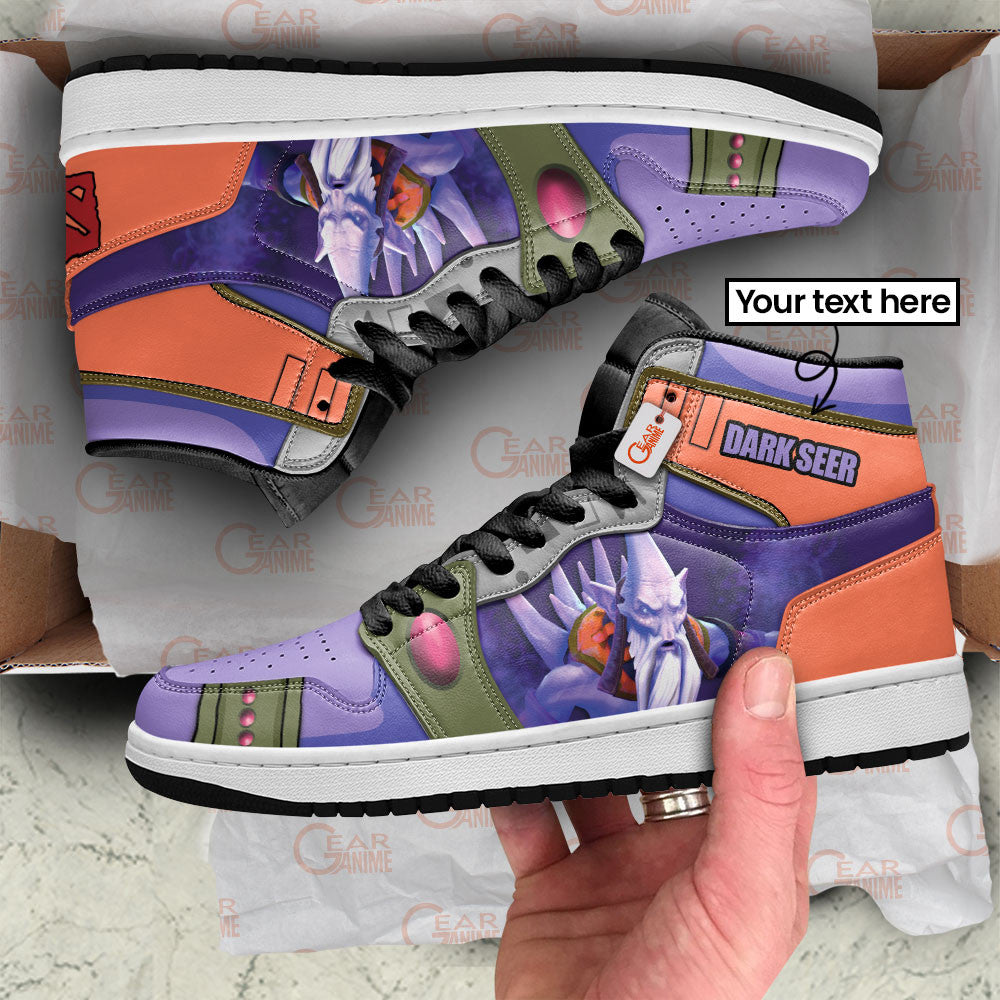 Dark Seer High-Top Sneakers Custom Personalized Name