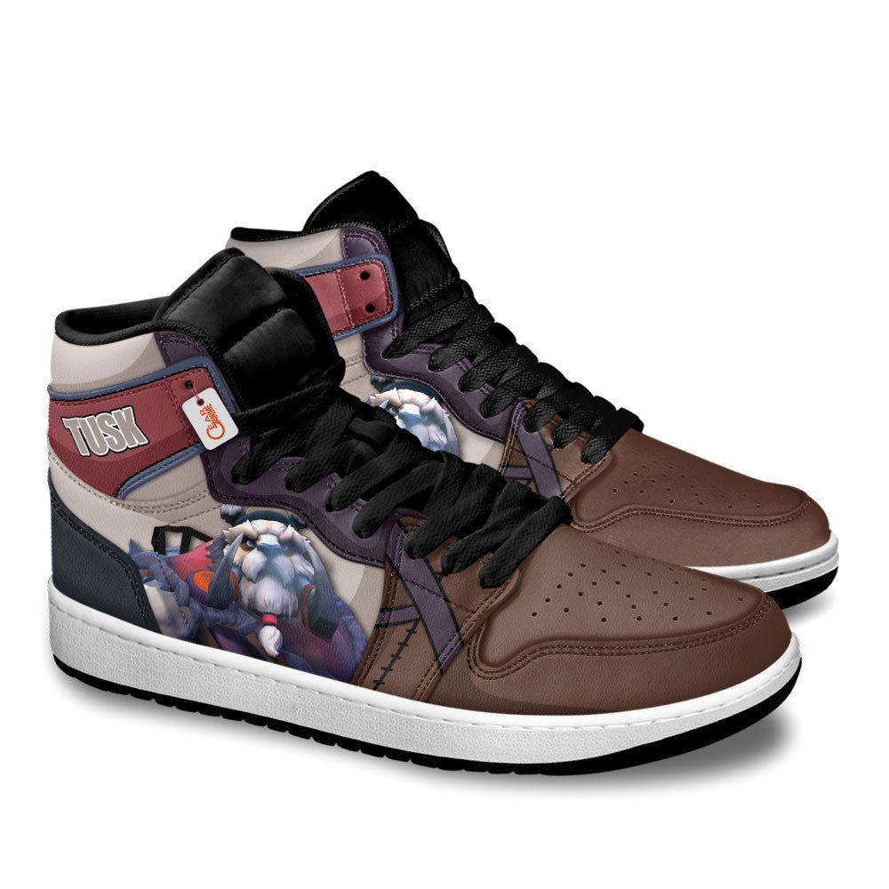 Tusk High-Top Sneakers Custom Personalized Name