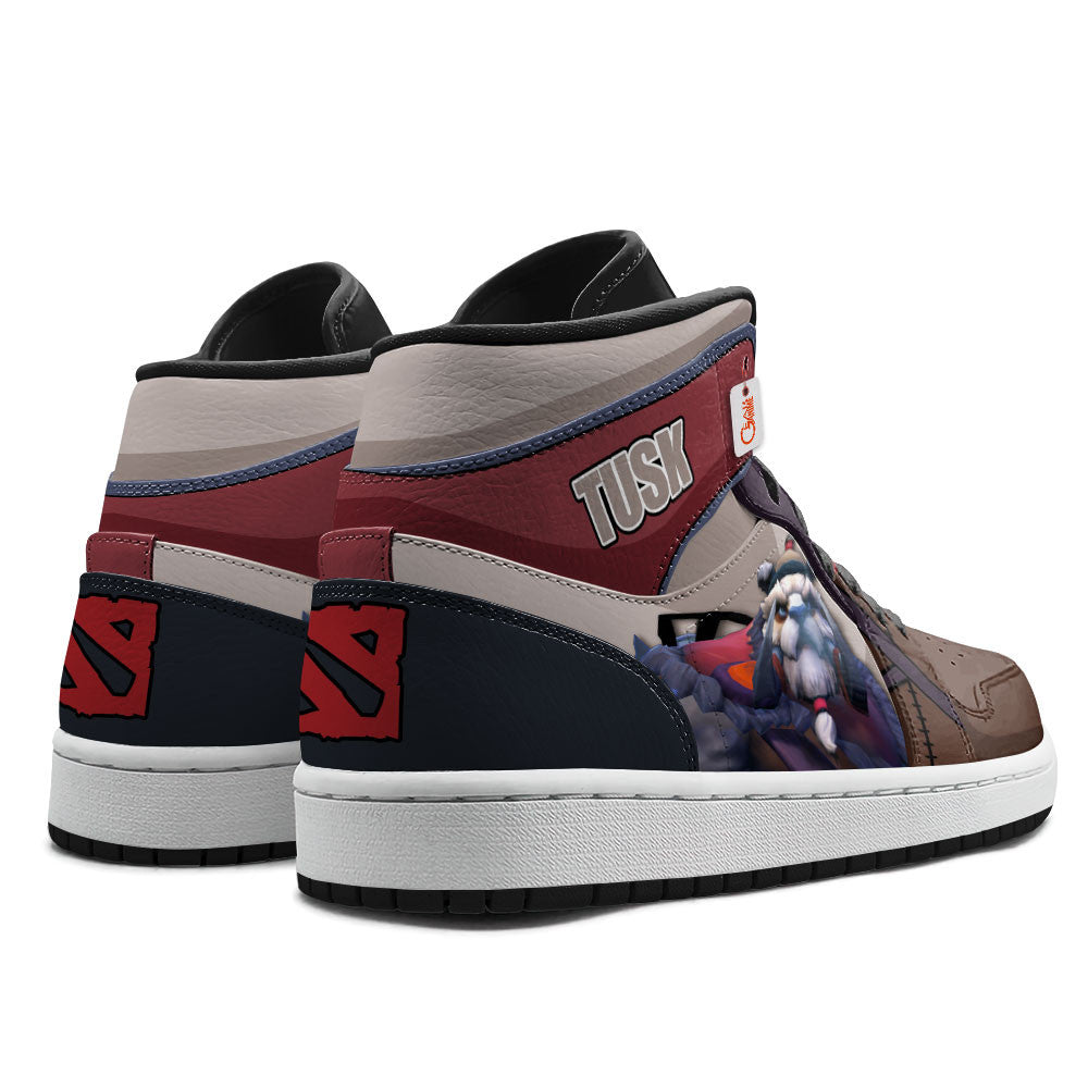 Tusk High-Top Sneakers Custom Personalized Name