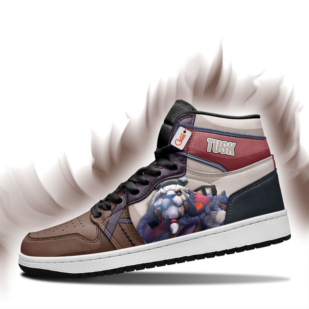 Tusk High-Top Sneakers Custom Personalized Name