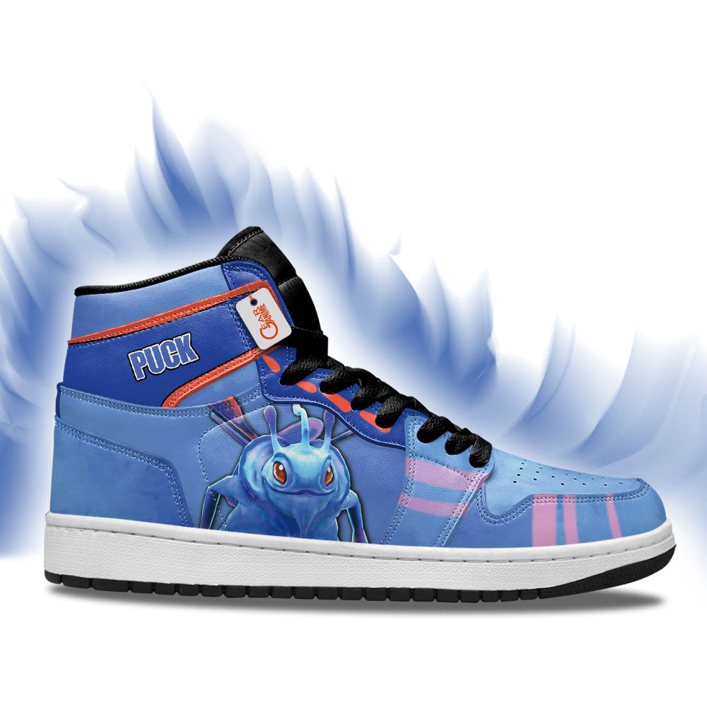 Puck High-Top Sneakers Custom Personalized Name