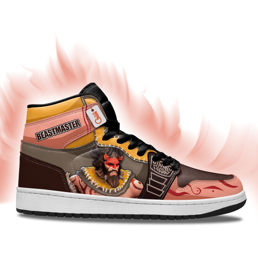 Beastmaster High-Top Sneakers Custom Personalized Name