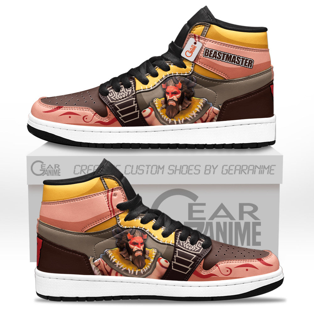 Beastmaster High-Top Sneakers Custom Personalized Name