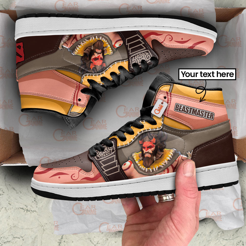 Beastmaster High-Top Sneakers Custom Personalized Name