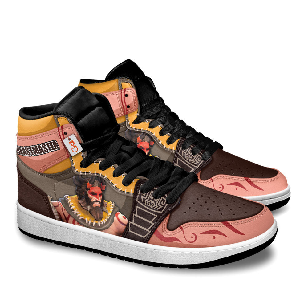 Beastmaster High-Top Sneakers Custom Personalized Name
