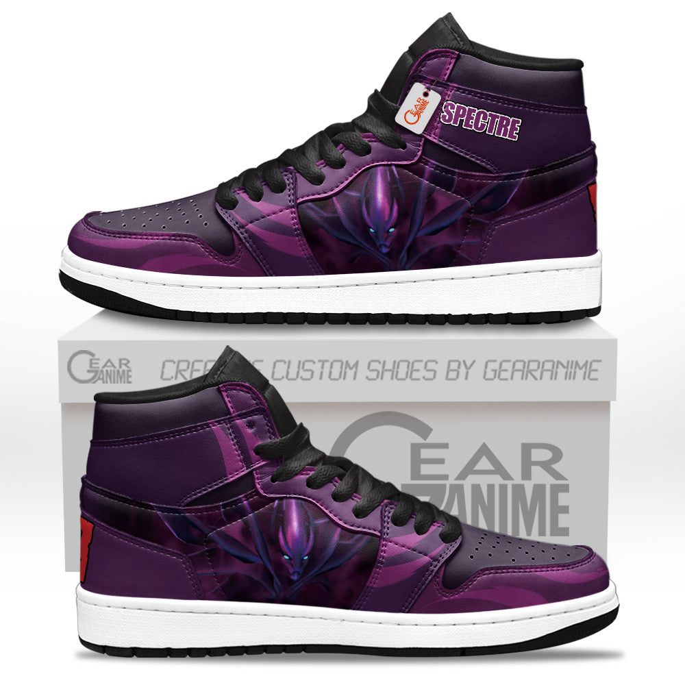 Spectre High-Top Sneakers Custom Personalized Name