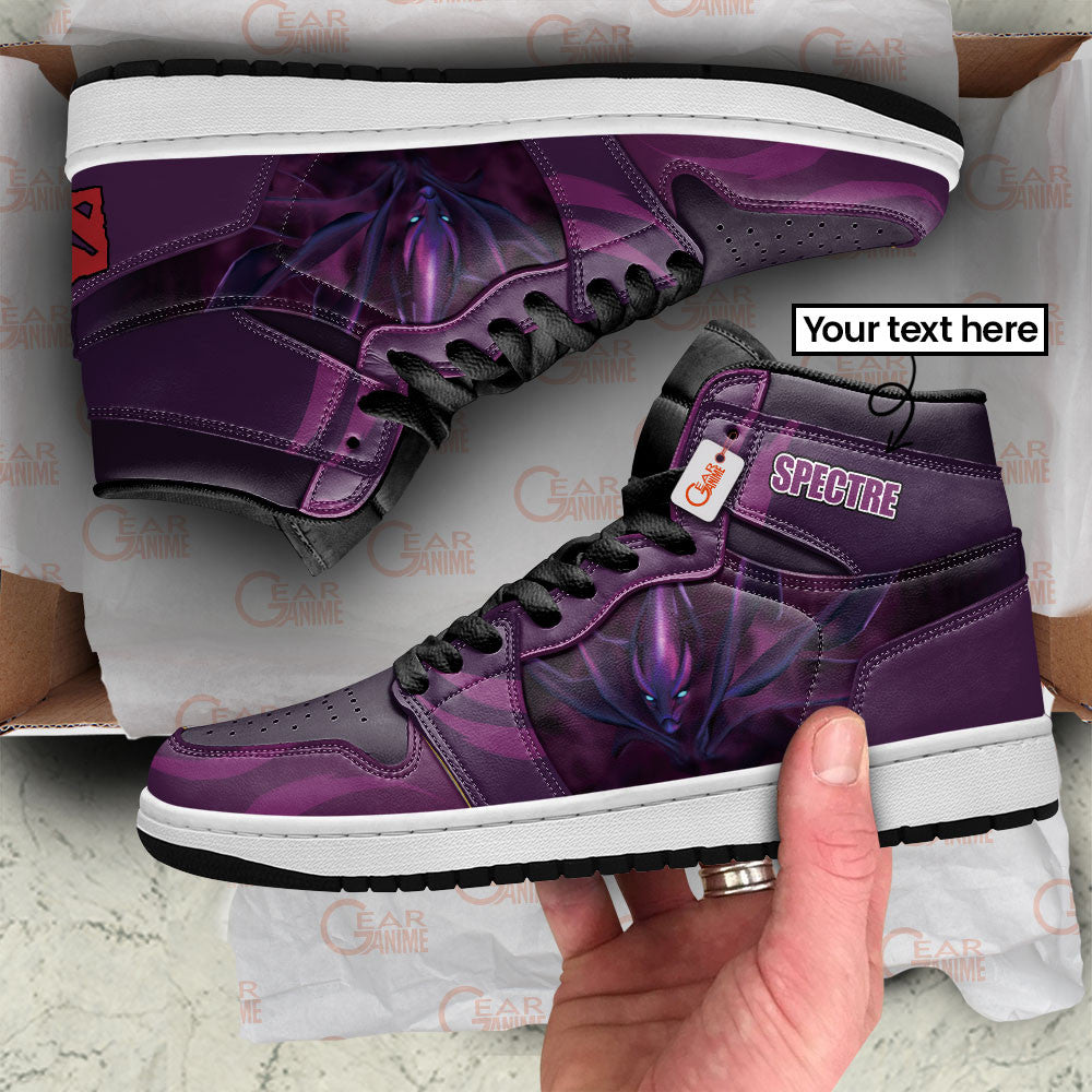 Spectre High-Top Sneakers Custom Personalized Name