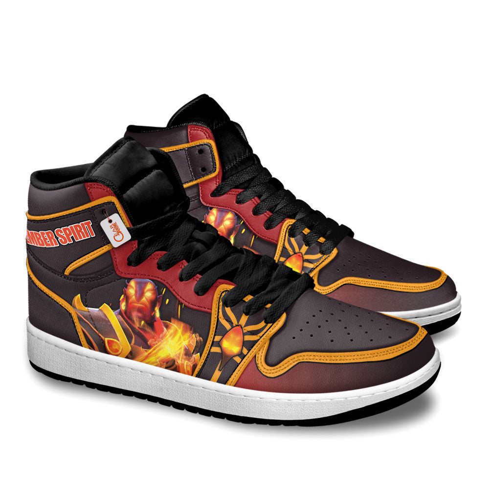 Ember Spirit High-Top Sneakers Custom Personalized Name