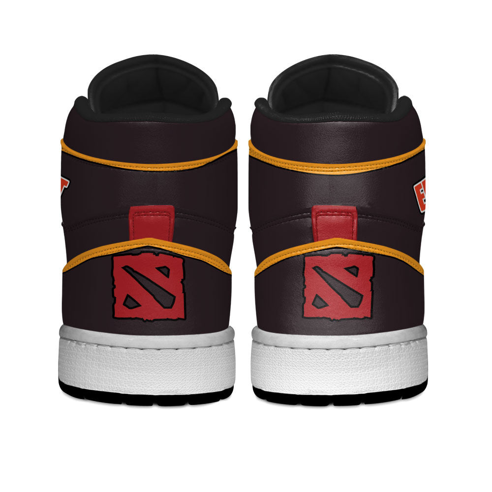 Ember Spirit High-Top Sneakers Custom Personalized Name