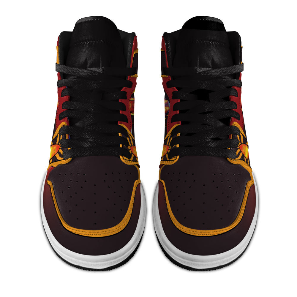 Ember Spirit High-Top Sneakers Custom Personalized Name
