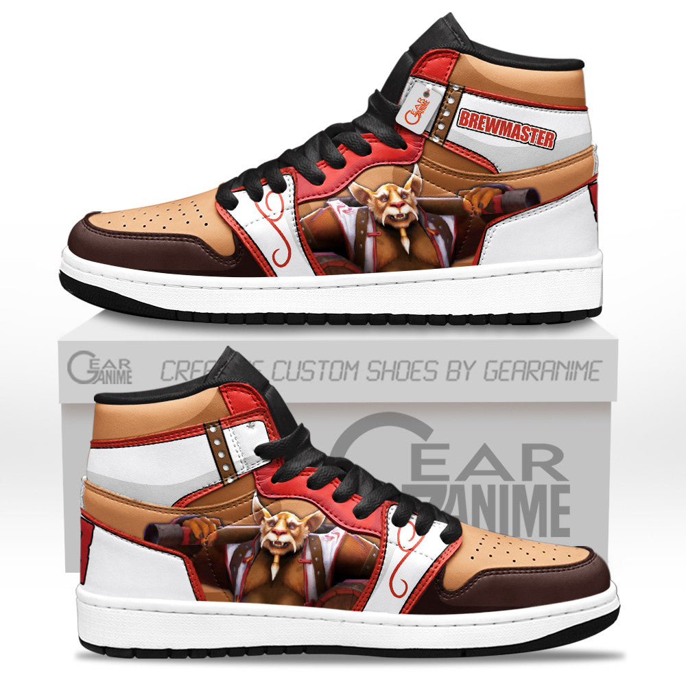 Brewmaster High-Top Sneakers Custom Personalized Name
