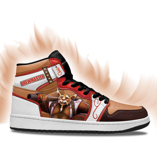 Brewmaster High-Top Sneakers Custom Personalized Name