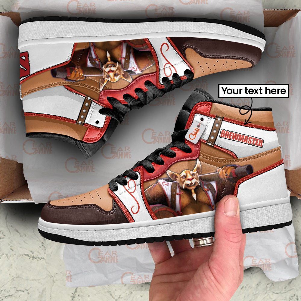 Brewmaster High-Top Sneakers Custom Personalized Name