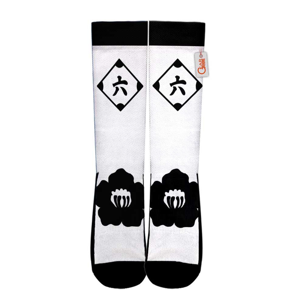 6th Division Socks The Gotei 13 Uniform Style - FREE with shoes order