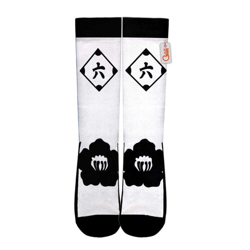 6th Division Socks The Gotei 13 Uniform Style - FREE with shoes order