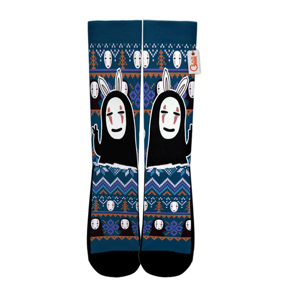 Kaonashi Socks Christmas Ugly Style - FREE with shoes order