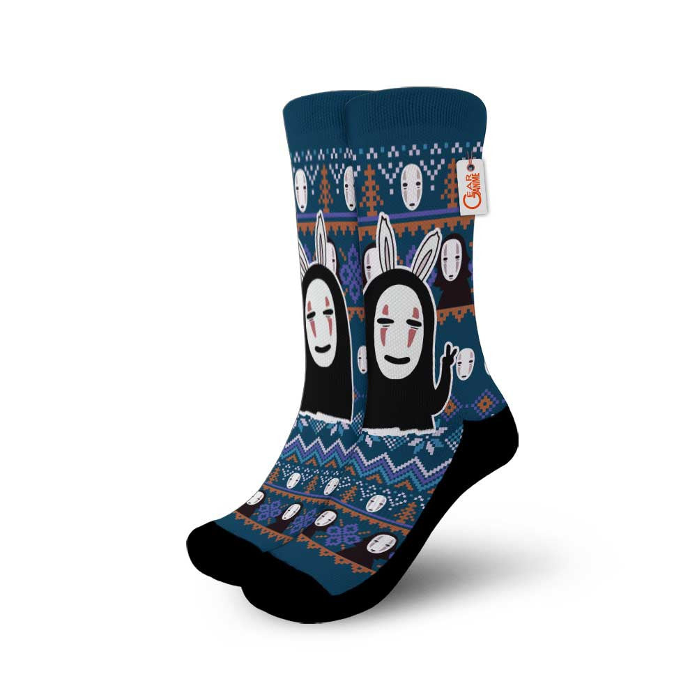 Kaonashi Socks Christmas Ugly Style - FREE with shoes order