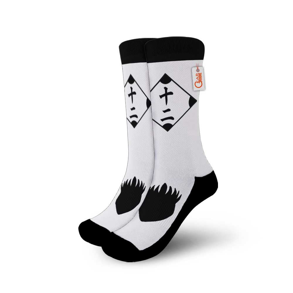 12th Division Socks The Gotei 13 Uniform Style - FREE with shoes order