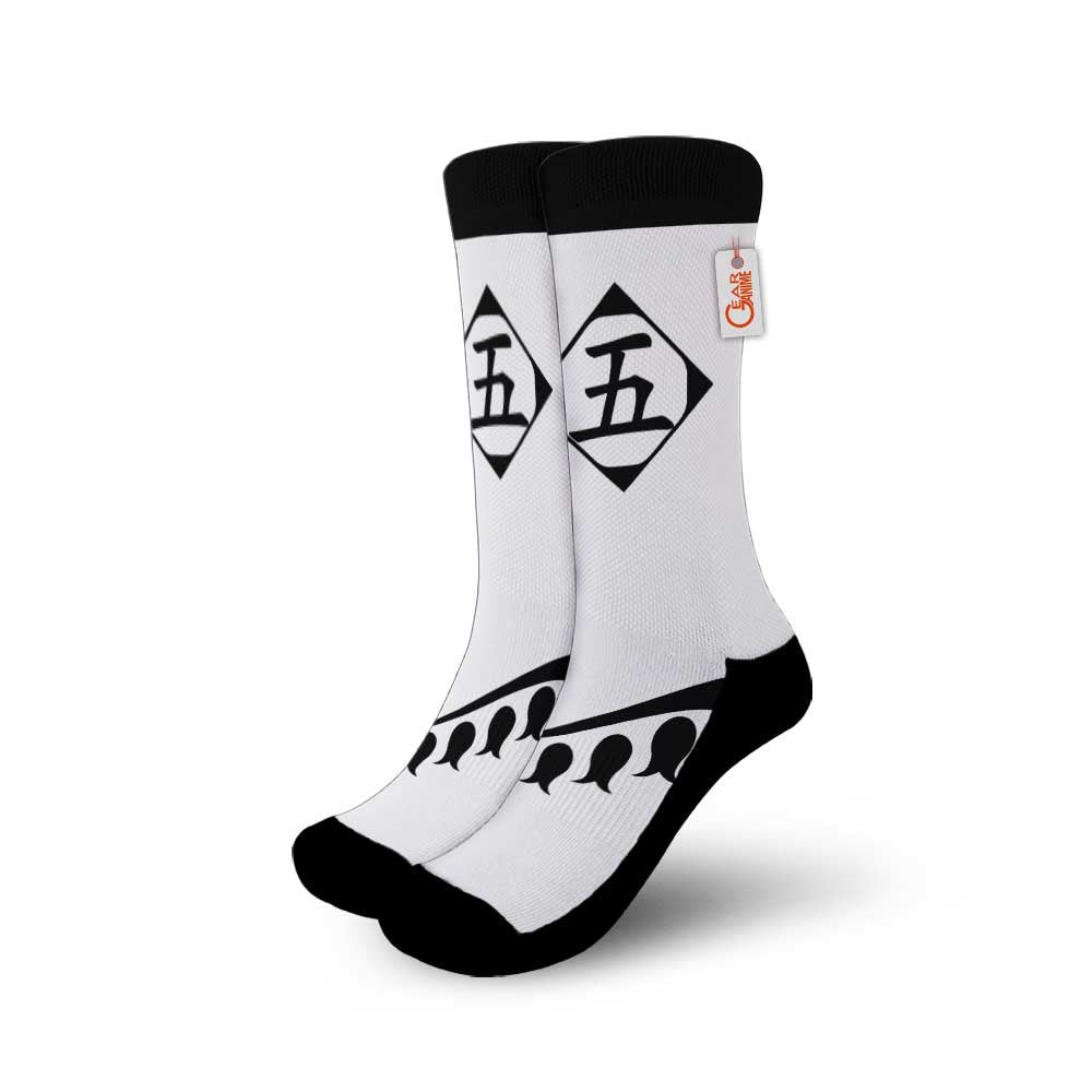 5th Division Socks The Gotei 13 Uniform Style - FREE with shoes order