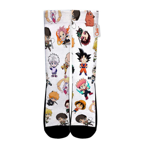 Anime Characters Socks - FREE with shoes order