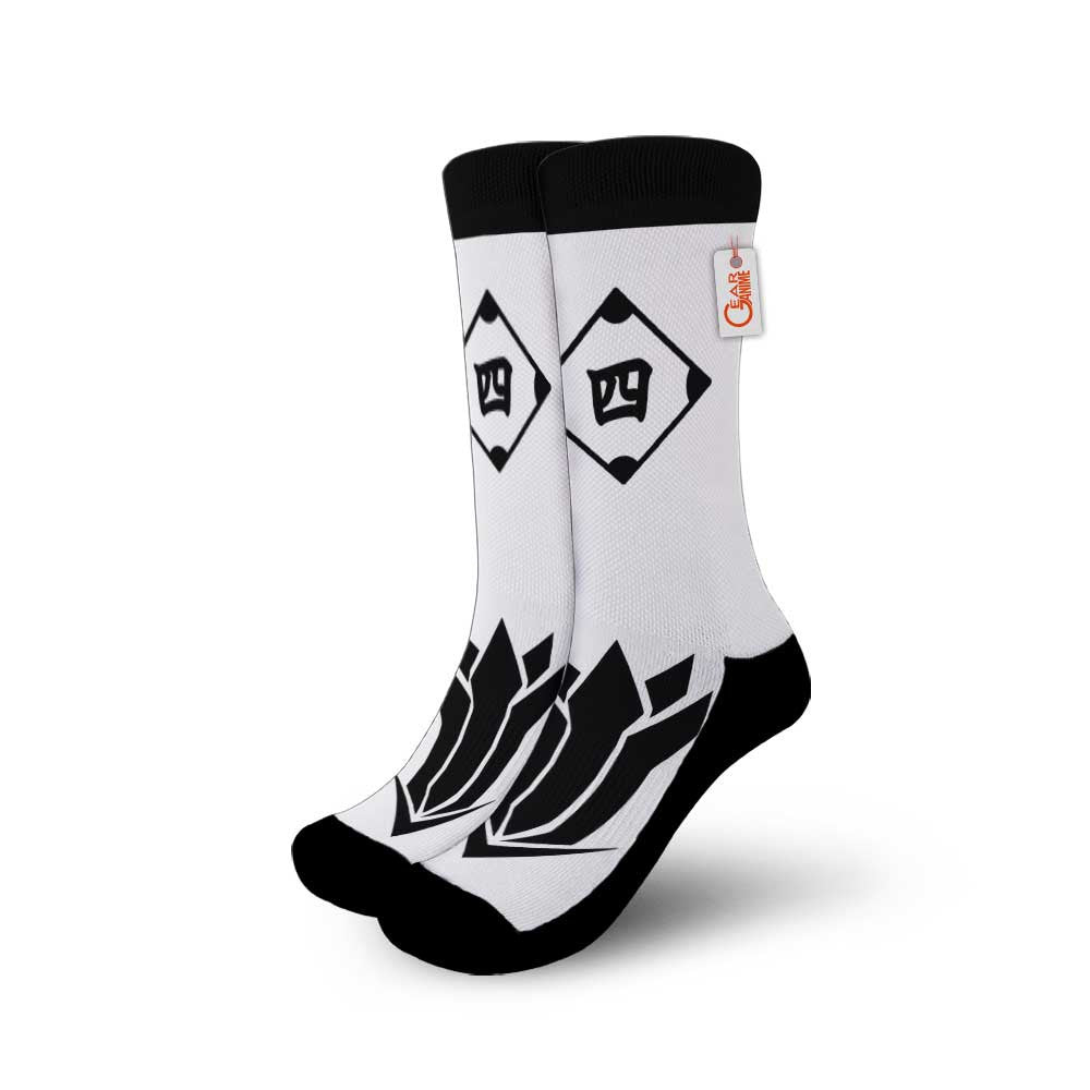 4th Division Socks The Gotei 13 Uniform Style - FREE with shoes order
