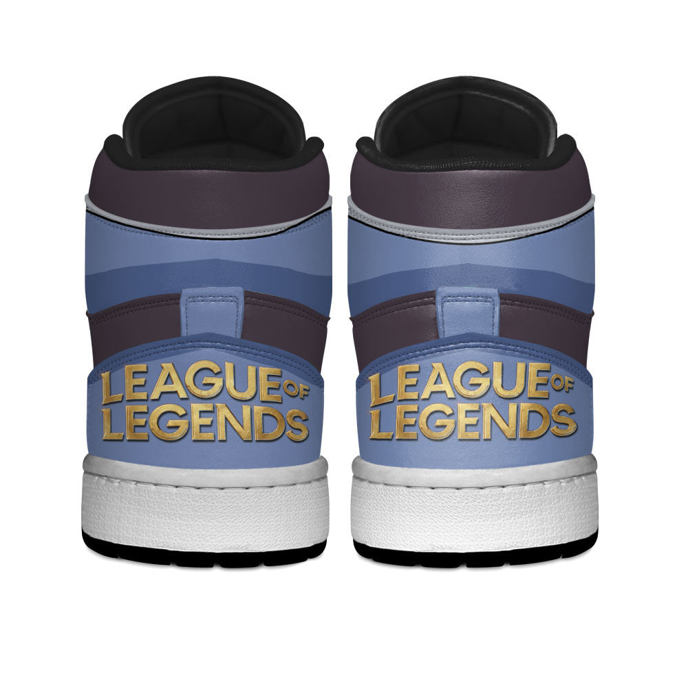 Shen High-Top Sneakers Custom LOL Games Collection