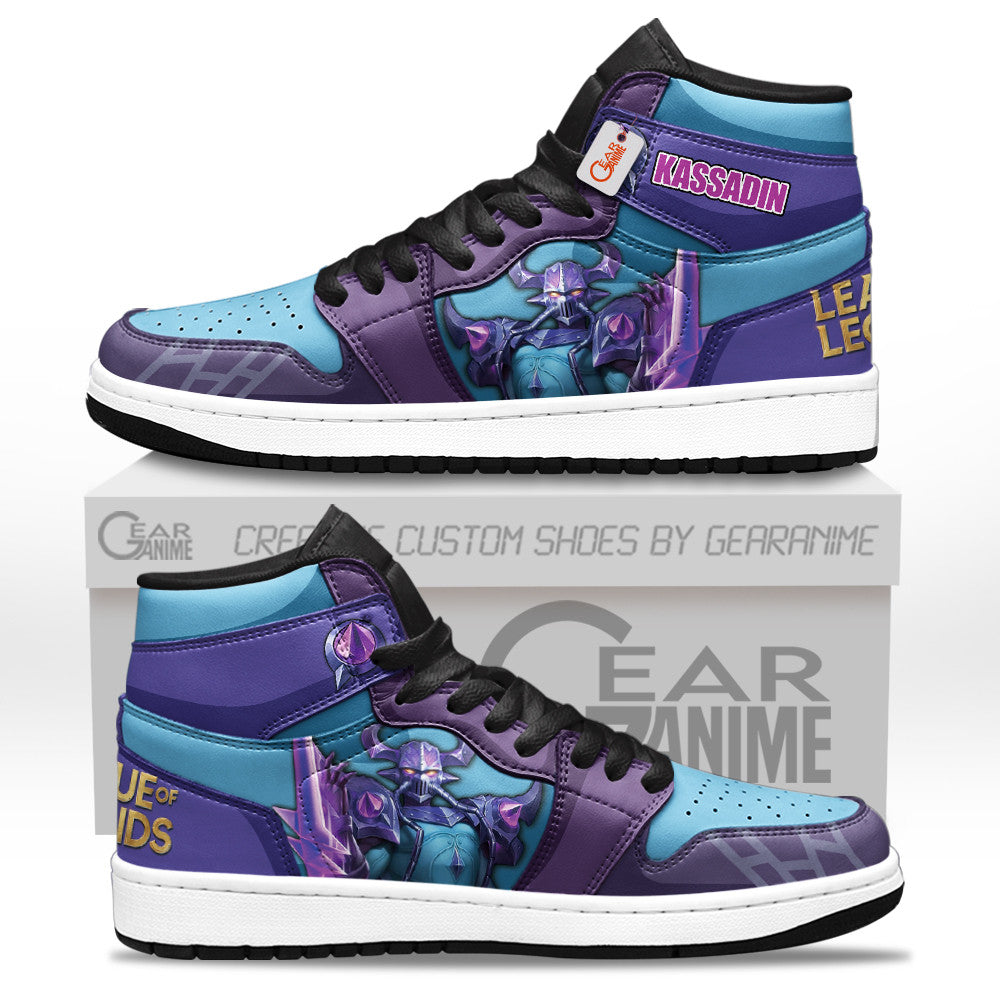 Kassadin High-Top Sneakers Custom LOL Games Collection