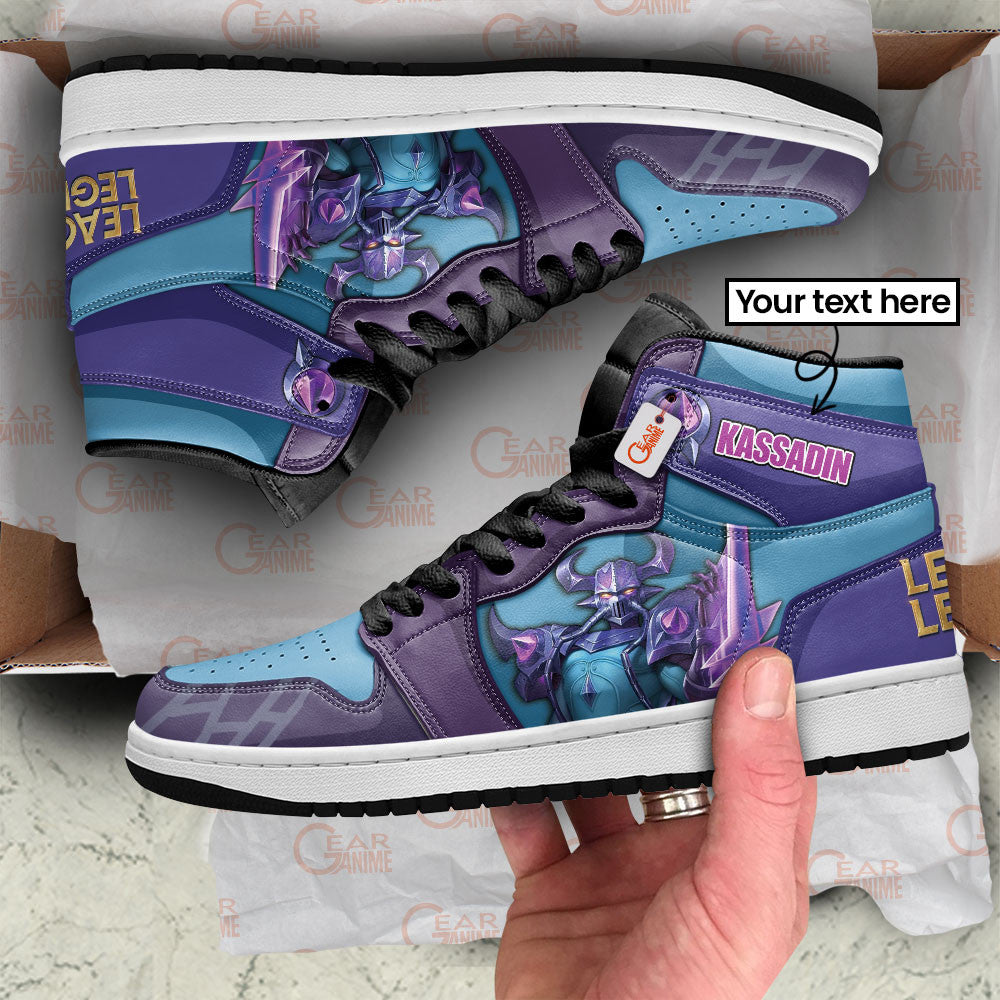 Kassadin High-Top Sneakers Custom LOL Games Collection