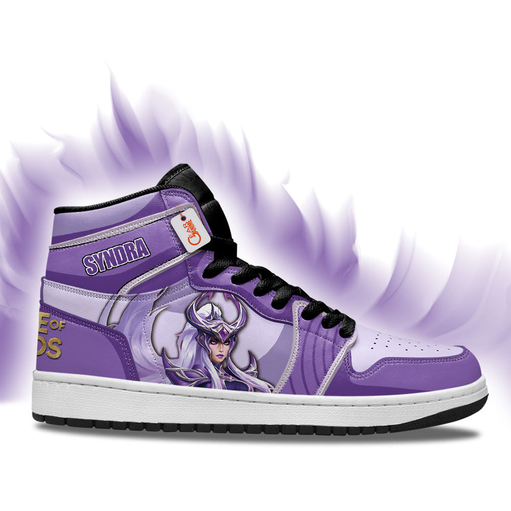 Syndra High-Top Sneakers Custom LOL Games Collection