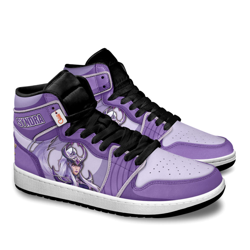 Syndra High-Top Sneakers Custom LOL Games Collection