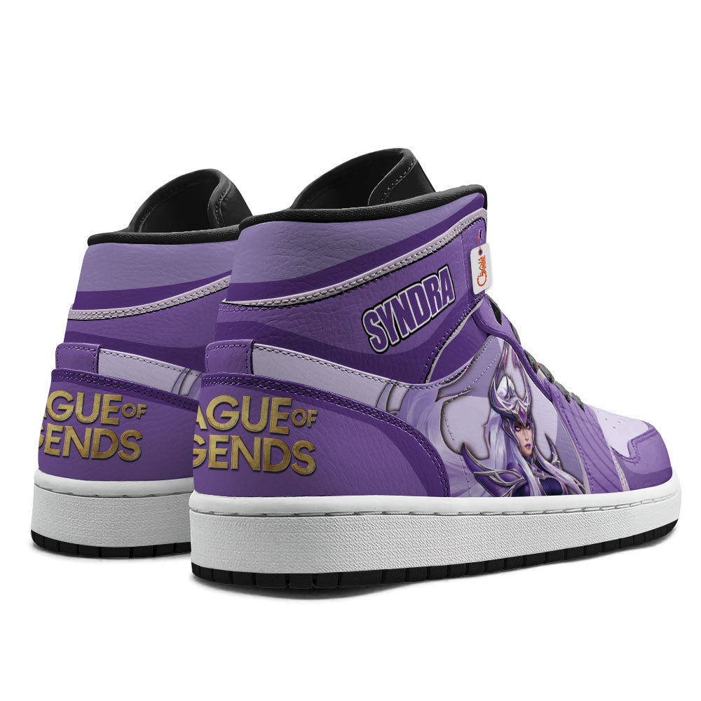 Syndra High-Top Sneakers Custom LOL Games Collection