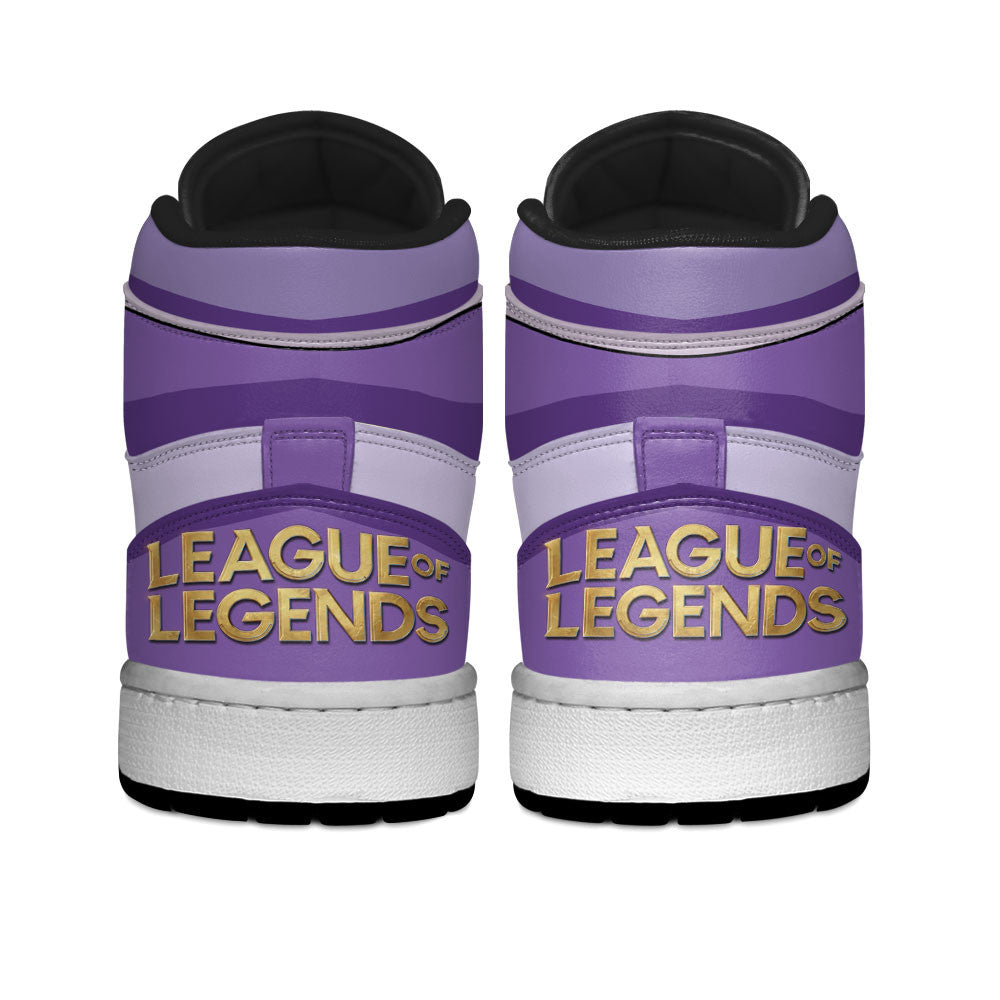 Syndra High-Top Sneakers Custom LOL Games Collection