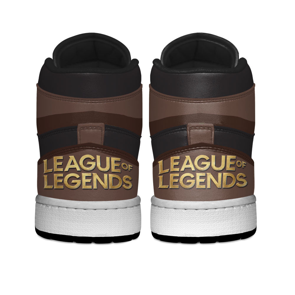 Rengar High-Top Sneakers Custom LOL Games Collection