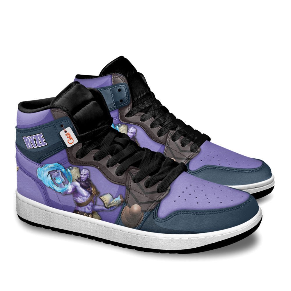Ryze High-Top Sneakers Custom LOL Games Collection