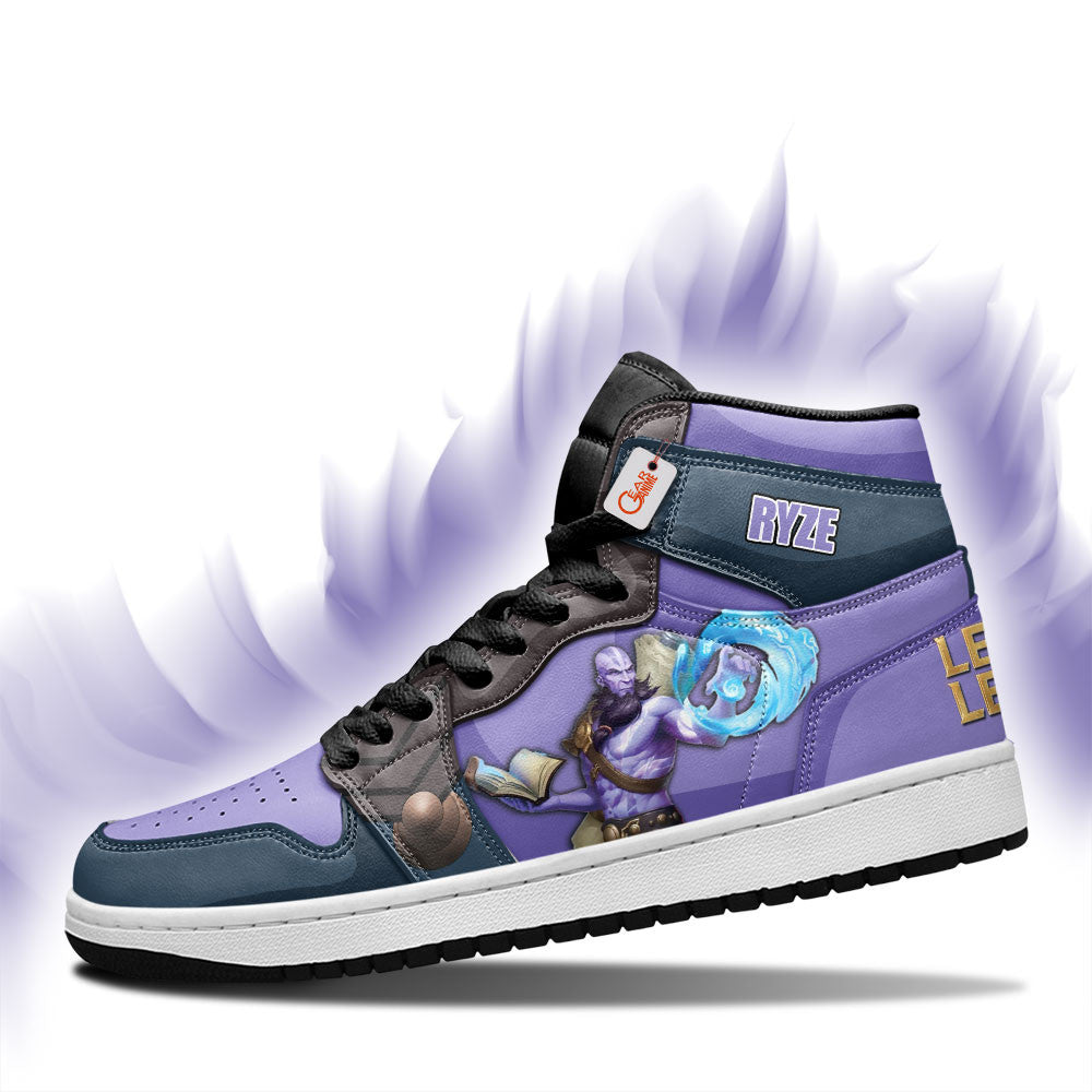 Ryze High-Top Sneakers Custom LOL Games Collection