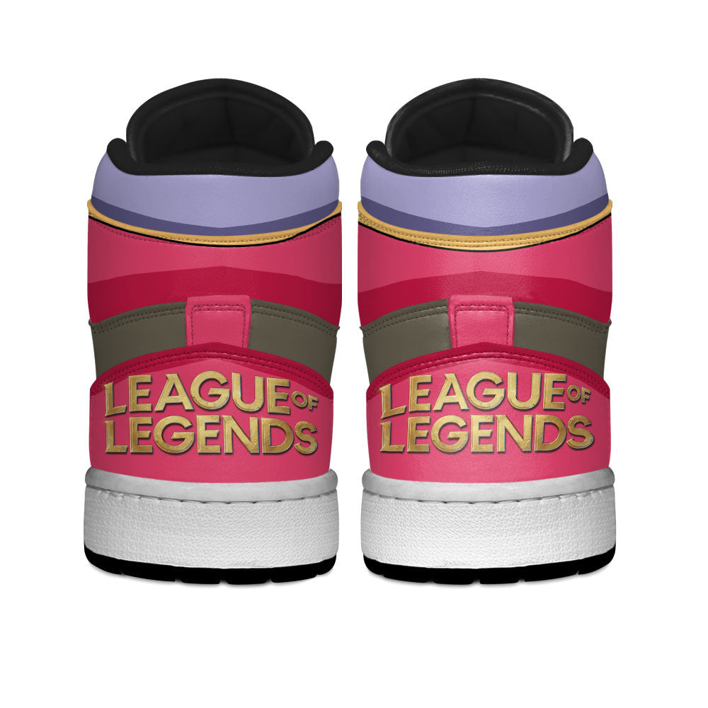 Singed High-Top Sneakers Custom LOL Games Collection