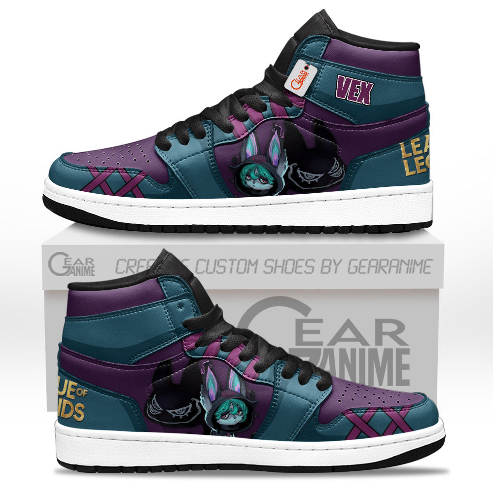 Vex High-Top Sneakers Custom LOL Games Collection