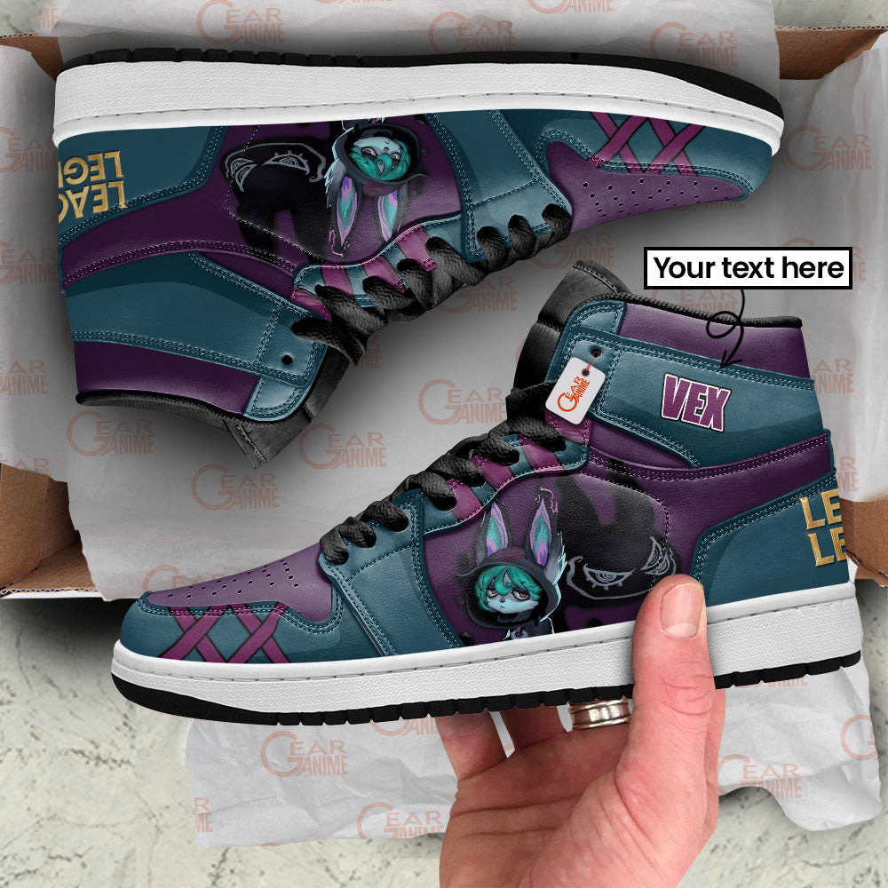 Vex High-Top Sneakers Custom LOL Games Collection