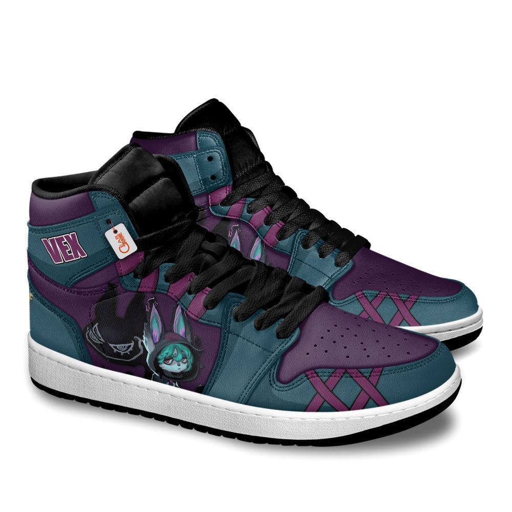 Vex High-Top Sneakers Custom LOL Games Collection