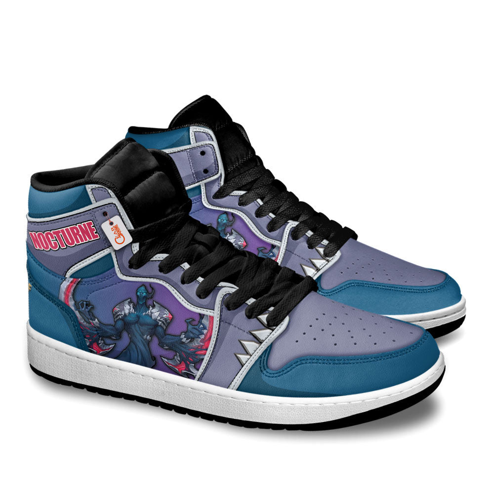 Nocturne High-Top Sneakers Custom LOL Games Collection