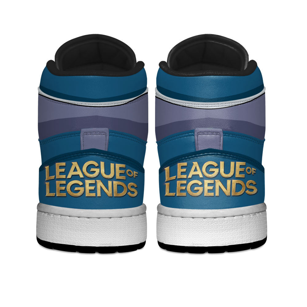 Nocturne High-Top Sneakers Custom LOL Games Collection