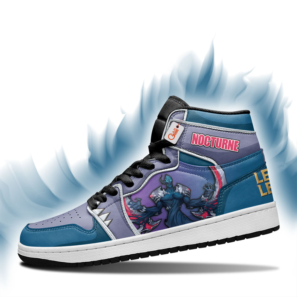 Nocturne High-Top Sneakers Custom LOL Games Collection