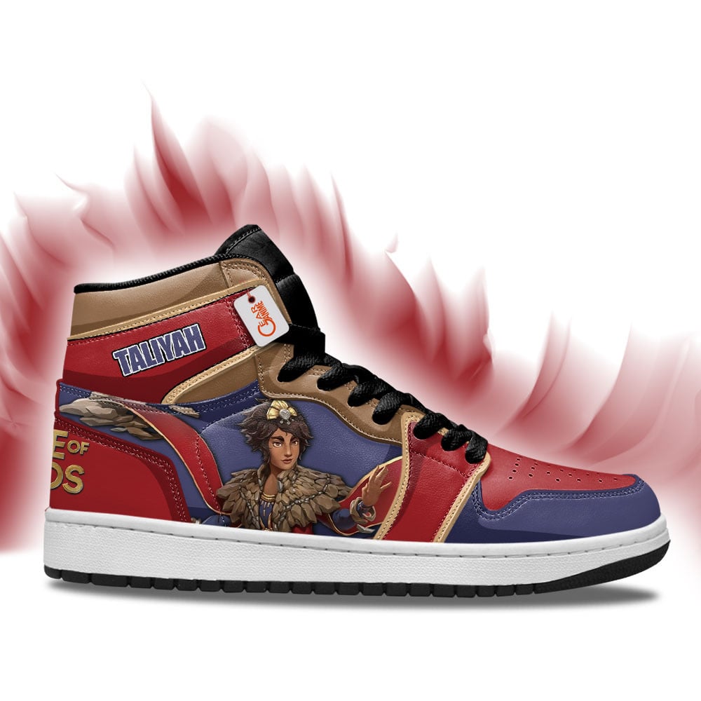 Taliyah High-Top Sneakers Custom LOL Games Collection