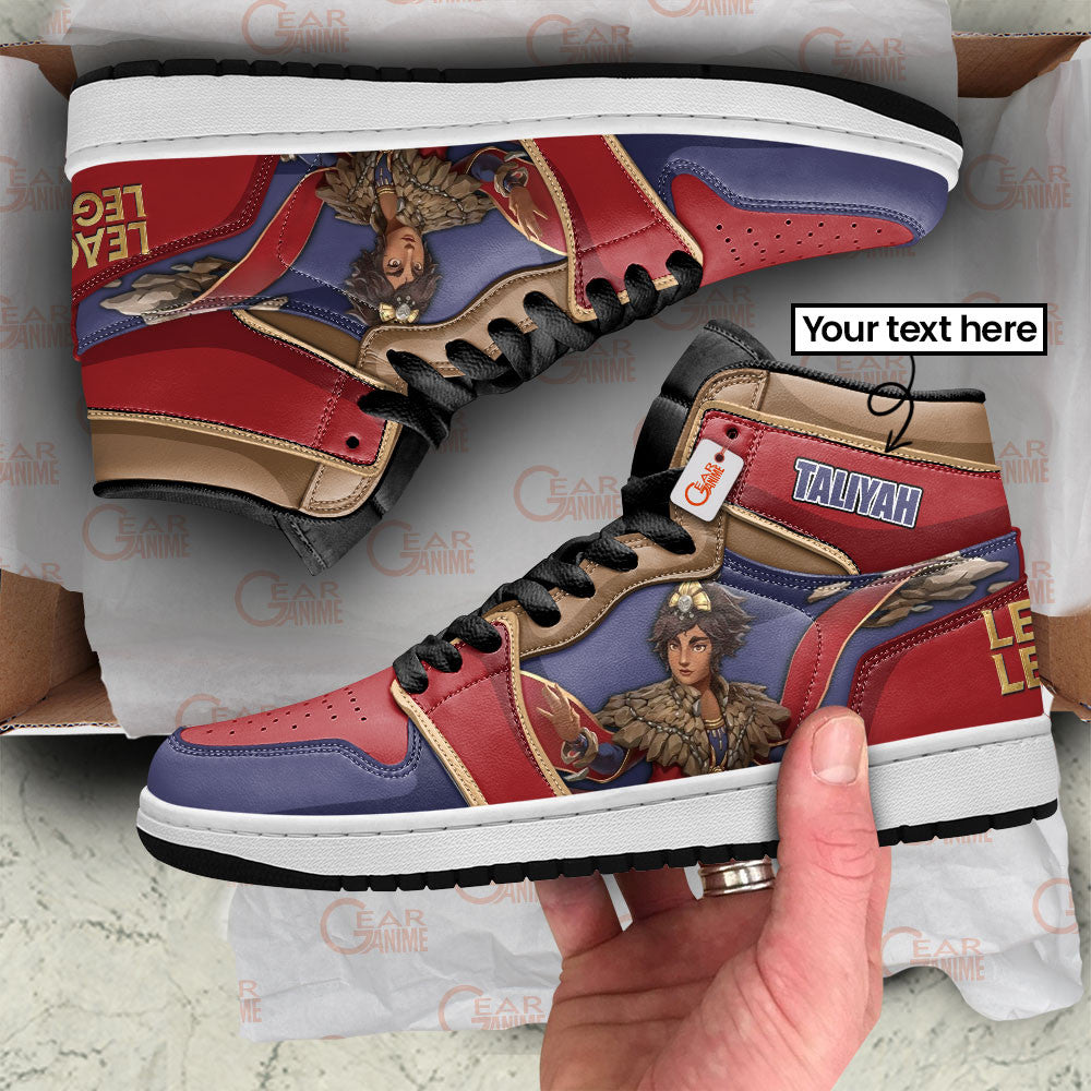Taliyah High-Top Sneakers Custom LOL Games Collection