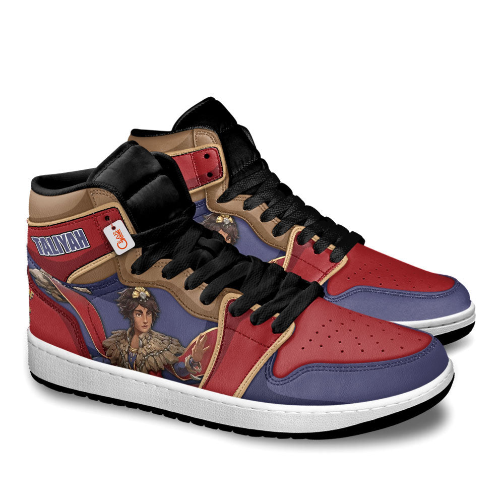 Taliyah High-Top Sneakers Custom LOL Games Collection
