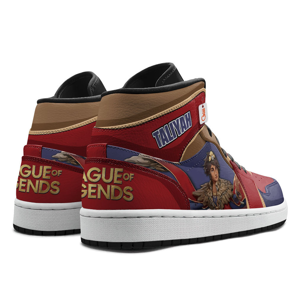 Taliyah High-Top Sneakers Custom LOL Games Collection