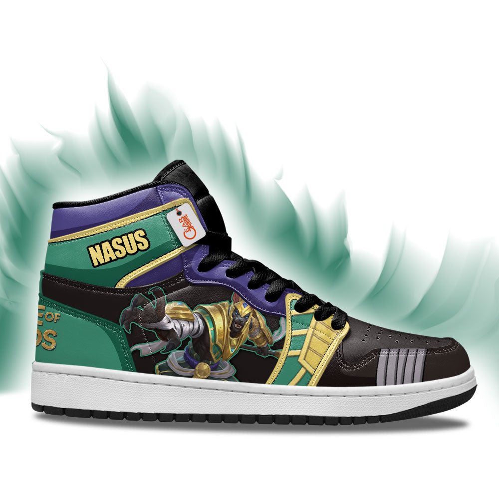 Nasus High-Top Sneakers Custom LOL Games Collection