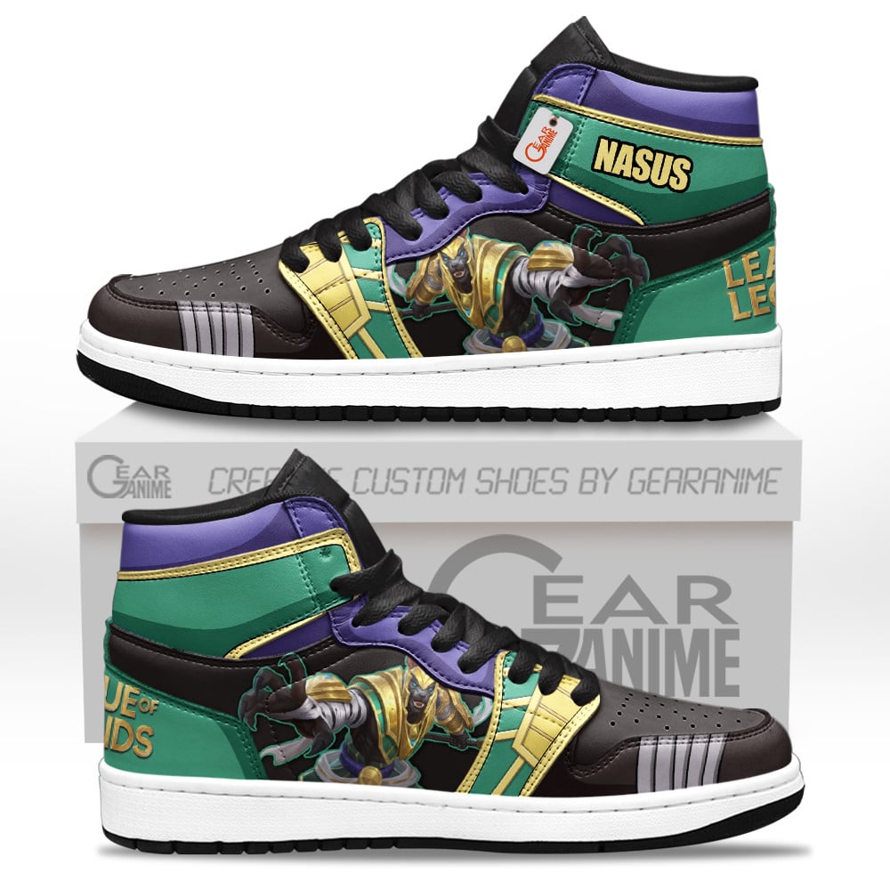 Nasus High-Top Sneakers Custom LOL Games Collection