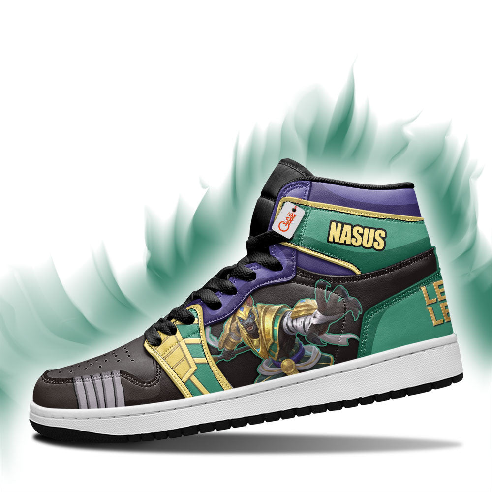 Nasus High-Top Sneakers Custom LOL Games Collection