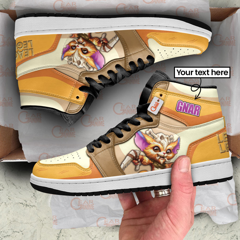 Gnar High-Top Sneakers Custom LOL Games Collection